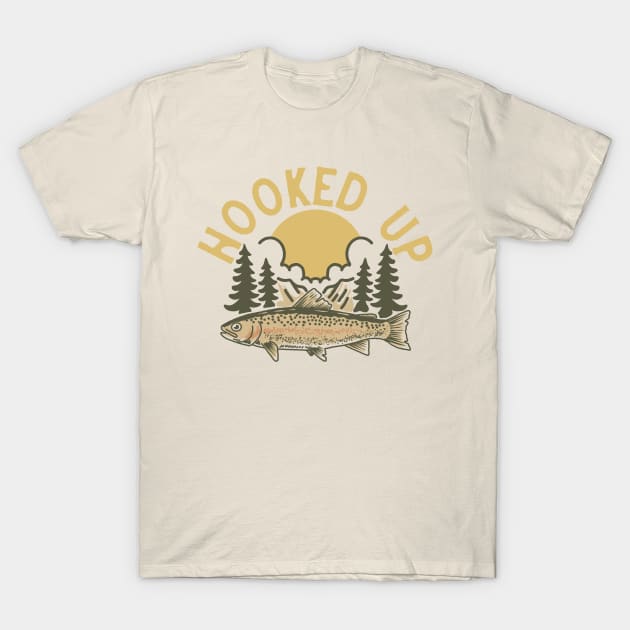 Hooked Up T-Shirt by Wild for Beer